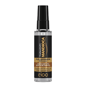 Óleo Reparador Tratamento Mandioca Crescimento e Força 60ml - Eico