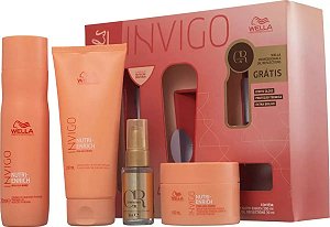 Kit Enrich Shampoo + Cond + Máscara + Óleo - Wella