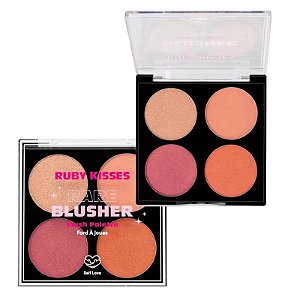 Paleta de Blush Bare Blusher - Ruby Kisses