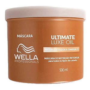 Máscara Capilar Ultimate Luxe Oil 500ml - Wella