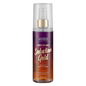 Body Splash Seduction Gold 200ml - Kiss NY