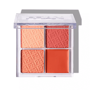 Paleta de Blushes Beach Face 4 Cores - Fran By Franciny Ehlke