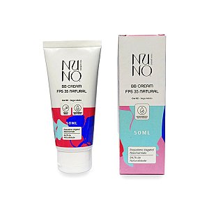 BB Cream FPS 35 Natural Cor 02 Bege Médio 50ml - Nuno