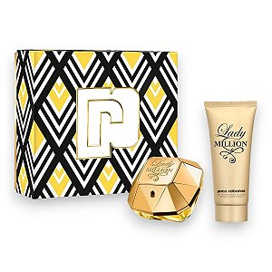 Kit Perfume Lady Million EDP + Body Lotion - Paco Rabanne