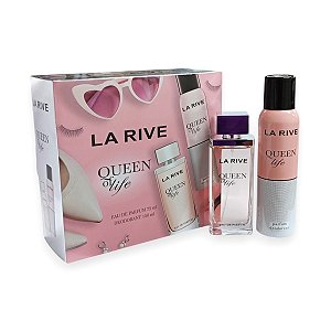 Kit Queen Of Life Perfume EDP Feminino + Desodorante - La Rive