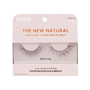 Cílios Postiços The New Natural Silver Ring - Kiss NY