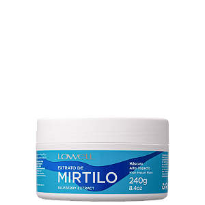 Máscara Capilar Extrato de Mirtilo 240g - Lowell