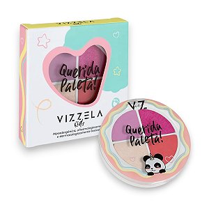 Paleta de Sombras Infantil Querida Paleta! - Vizzela