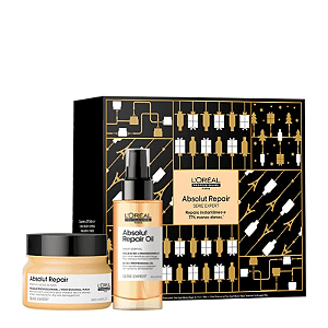 Kit Máscara Absolut Repair 250g + Óleo 90ml - Loreal Professionnel