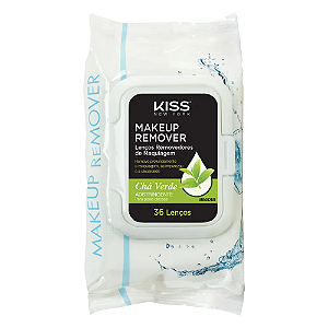 Lenço Demaquilante Chá Vede - Kiss NY