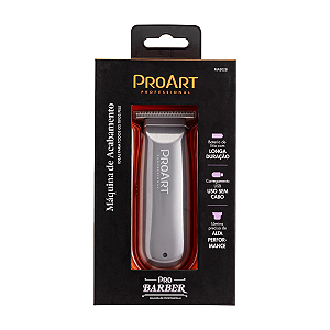 Maquina De Acabamento Pro Cinza - Proart
