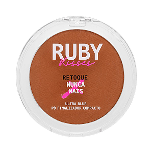 Pó Finalizador Compacto Retoque Nunca Mais Cor Deep - Ruby Kisses