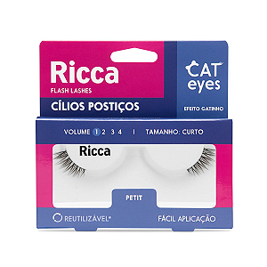 Cílios Postiços Cat Eyes Petit - Ricca