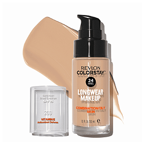 Base Colorstay Makeup Oily Skin Nude 200 - Revlon