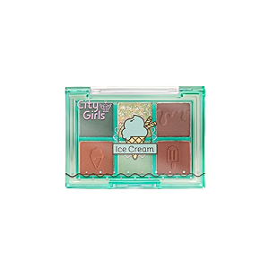 Paleta De Sombras 6 Cores C - City Girls
