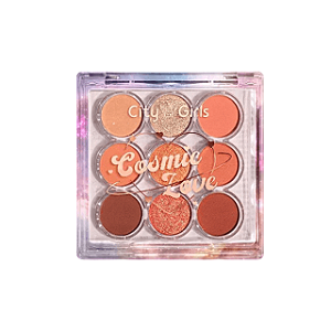 Paleta De Sombras 9 Cores B - City Girls