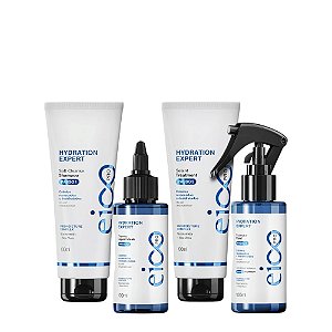 Kit Hydration System 4 produtos de 100ml - Eico Pro