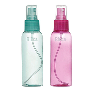 Frasco em Spray Para Viagem Cores Sortidas 100ml -  Ricca