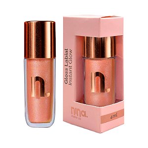 Gloss Labial Instant Glow Elza Soares - Nina Makeup