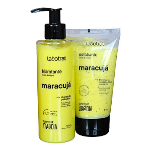 Kit Hidratante e Esfoliante Rosto Corpo Maracujá - Labotrat