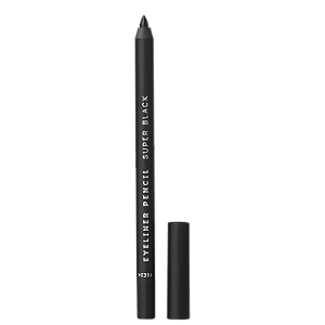 Lápis de Olho Eyeliner Super Black Cor Preto - Océane