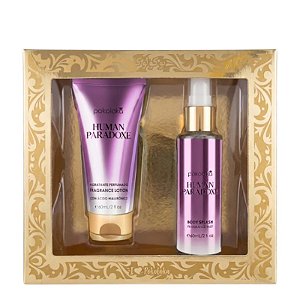 Kit Hidratante + Body Splash Human Paradoxe 60ml - Pokoloka