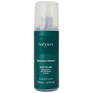 Body Splash Masculino Signature Homme 200ml - Barbours Beauty