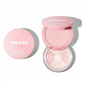 Pó Facial e Olhos Insta Ready Duo Bubblegum - Sheglam