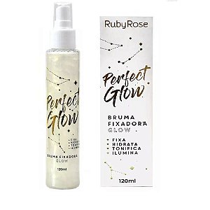 Bruma Fixadora de Maquiagem Perfect Glow 120ml - Ruby Rose