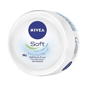 Creme Hidratante Soft Com Jojoba e Vitamina C 98g - Nivea