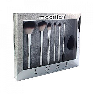 Kit Pincel Luxe 7 pç - Macrilan