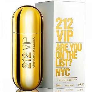 Perfume 212 VIP Eau de Parfum Feminino 80ml - Carolina Herrera