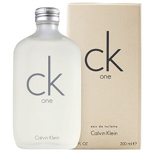 CK One Eau de Toilette Unissex 200ml - Calvin Klein
