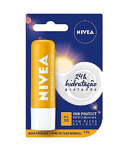 Protetor Solar Labial Sun Protect 24h - Nivea