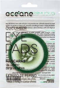 Máscara de Pepino para Olhos Cucumber Eye Pads 10un - Océane