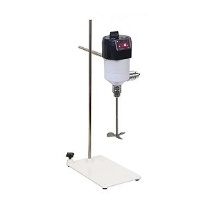AGITADOR MECANICO DIGITAL 25L COM HELICE E SUPORTE BIVOLT