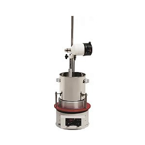 AGITADOR MECANICO DIGITAL 25L COM HELICE E SUPORTE PLANETARIO COM AQUECIMENTO 230V