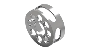 ANEL GUIA DA ESFERA P/ PONTO DE AMOLECIMENTO DE RESINA RING 'N BALL (EM INOX)