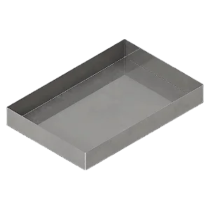 BANDEJA DE ACO GALVANIZADA 100X100X10CM SEM ALCA