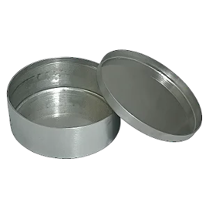 CAPSULA DE ALUMINIO COM TAMPA 113ML 60X40MM