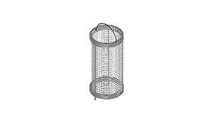 CESTO DE TELA 75X130MM PARA ENSAIO DE ADESIVIDADE