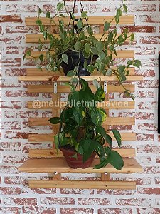 Painel para plantas de madeira