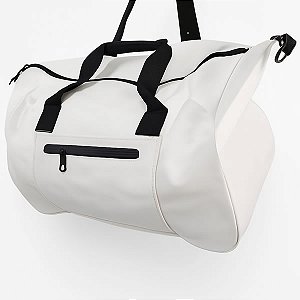 Mala Média Para Viagem, Academia, Trabalho com Porta Tênis Branca