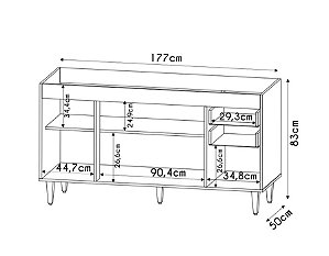 Projeto 3D Gabinete Para Pia Planejado em MDF Sob Medida