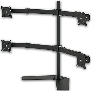 Suporte Para 4 Monitores Até 24 Polegadas - Mt4ergo
