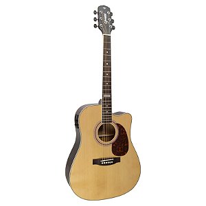 Violão Giannini Folk Cutaway Eletroacustico Natural Gf-1d