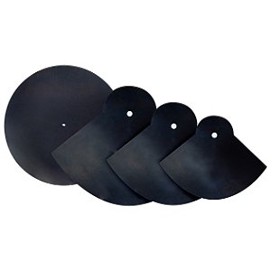 Kit Abafadores para Pratos Bateria 14, 16,18, 20 Liverpool