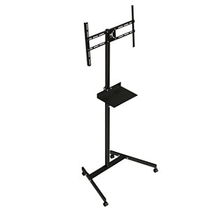 Pedestal Tripé para TV até 70 polegadas c/ rodizio - SBRR10