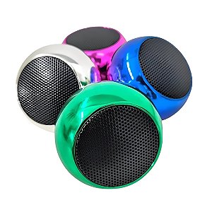 Mini Caixa de Som Portátil com Bluetooth M3-2 ECOODA