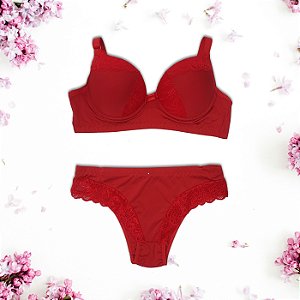 Conjunto de Lingerie com Bojo Zilook